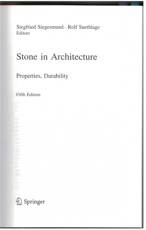 Stone in Architecture