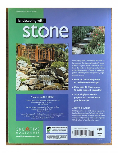 Landscaping with stone