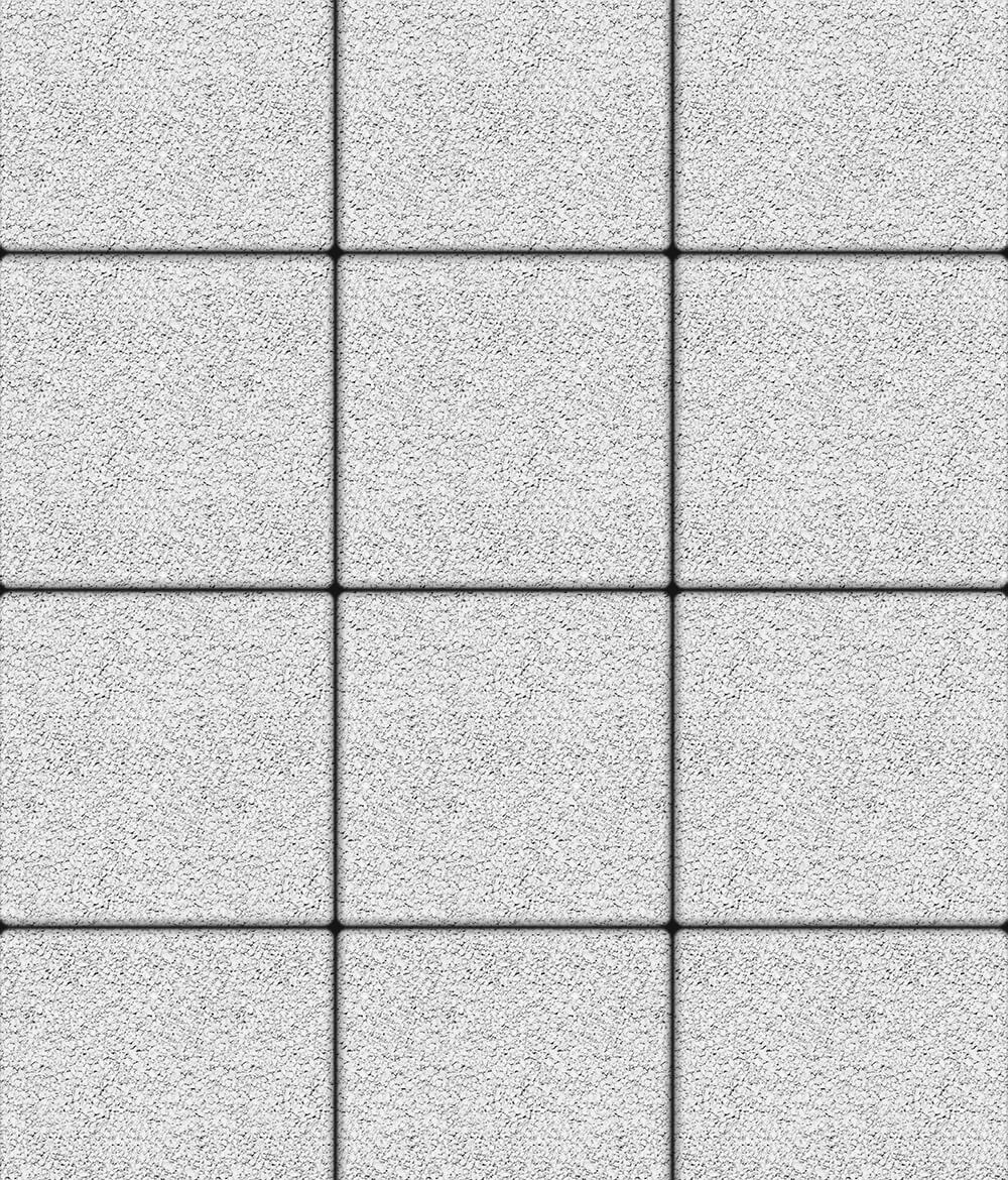 Тротуарная плитка Ла-Линия 300 ✕ 300 Гранит Белый 60
