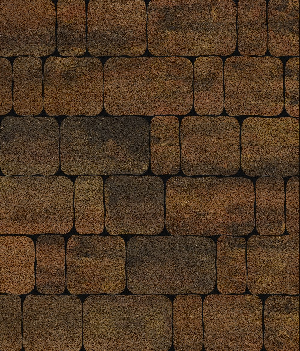 Тротуарная плитка Бержерак Листопад гранит Саванна 60