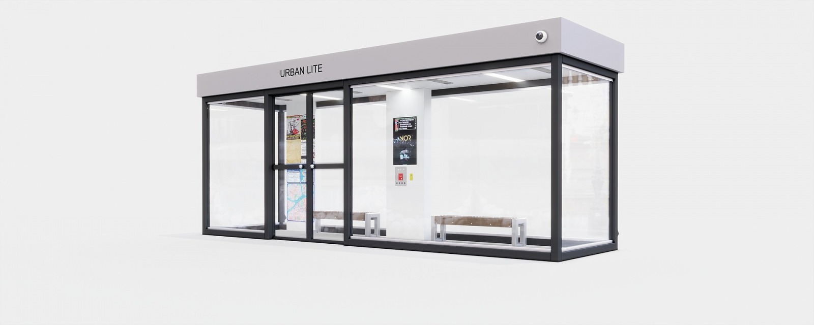 Остановочный павильон URBAN LITE