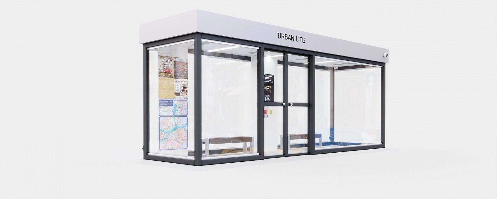Остановочный павильон URBAN LITE