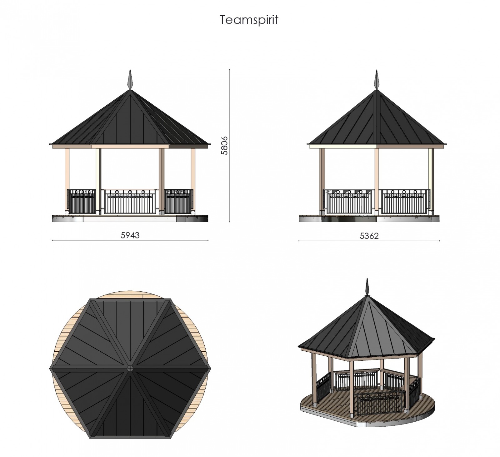 Беседка Тимспирит