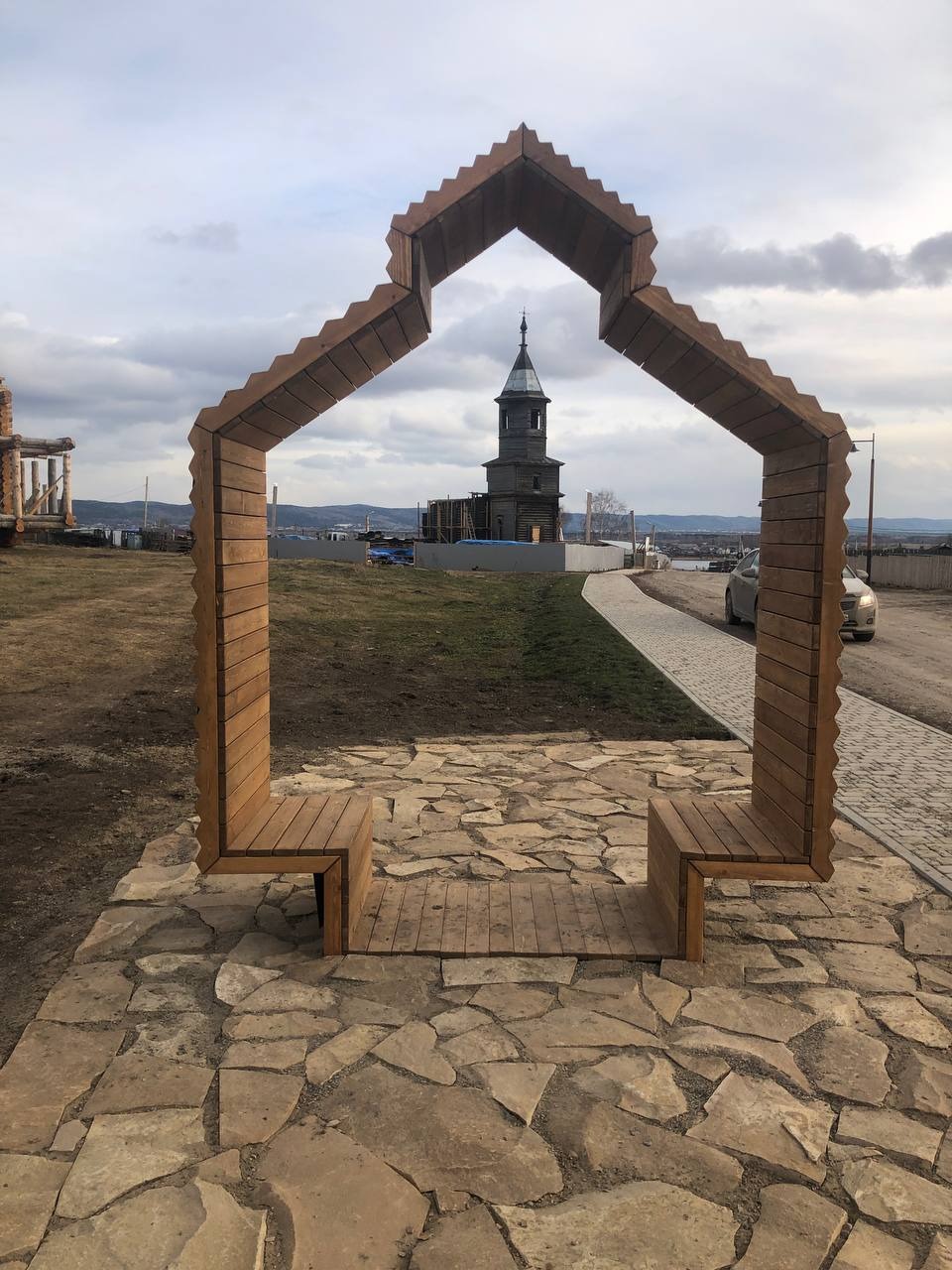 Беседка, село Барабаново, г. Красноярск