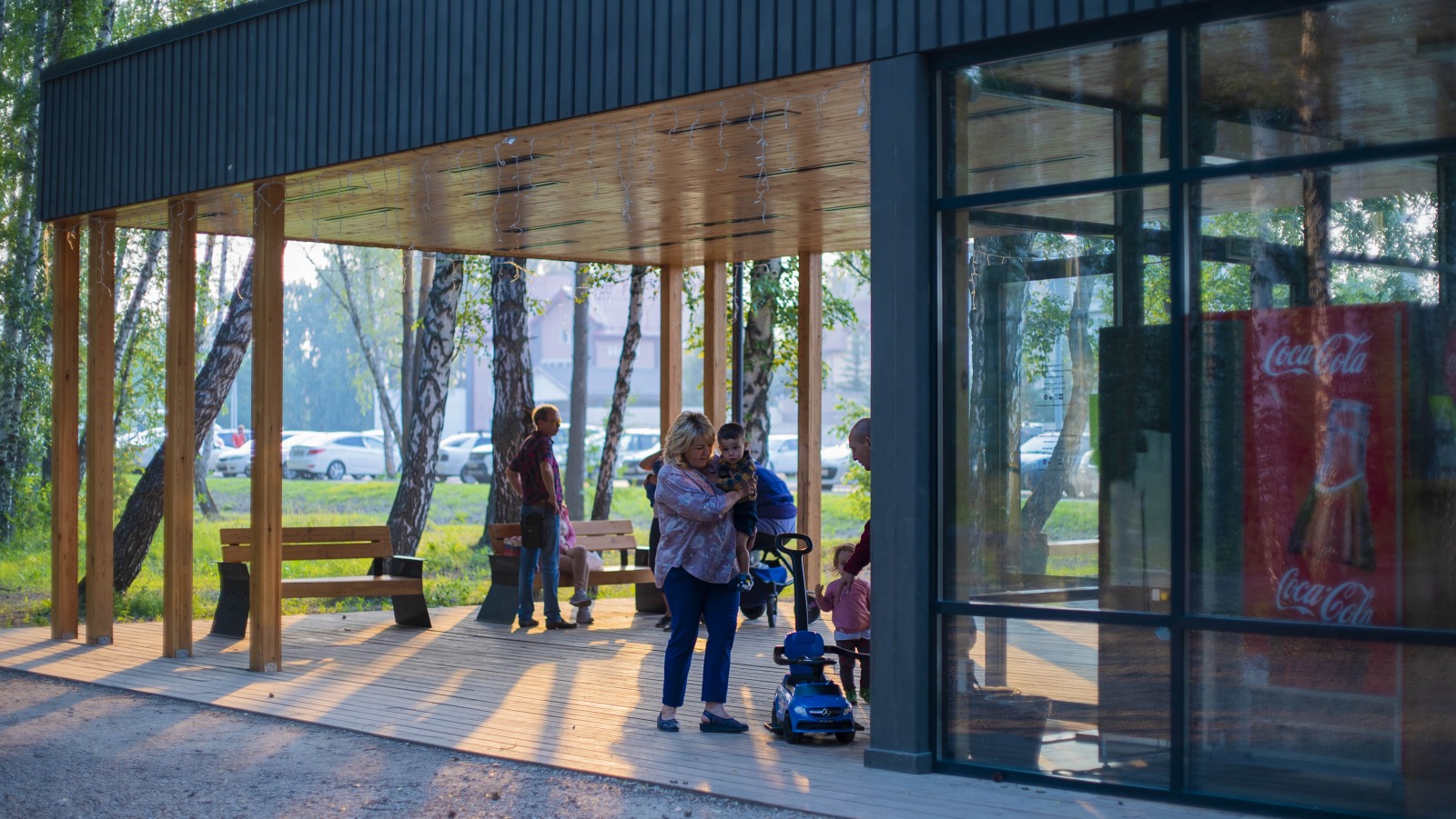 Визит-центр, Экопарк Гремячая Грива, г. Красноярск