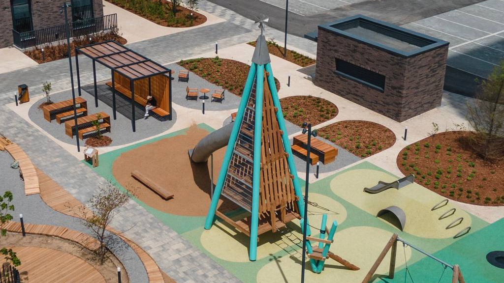 Пергола, ЖК Полюса, г. Хабаровск