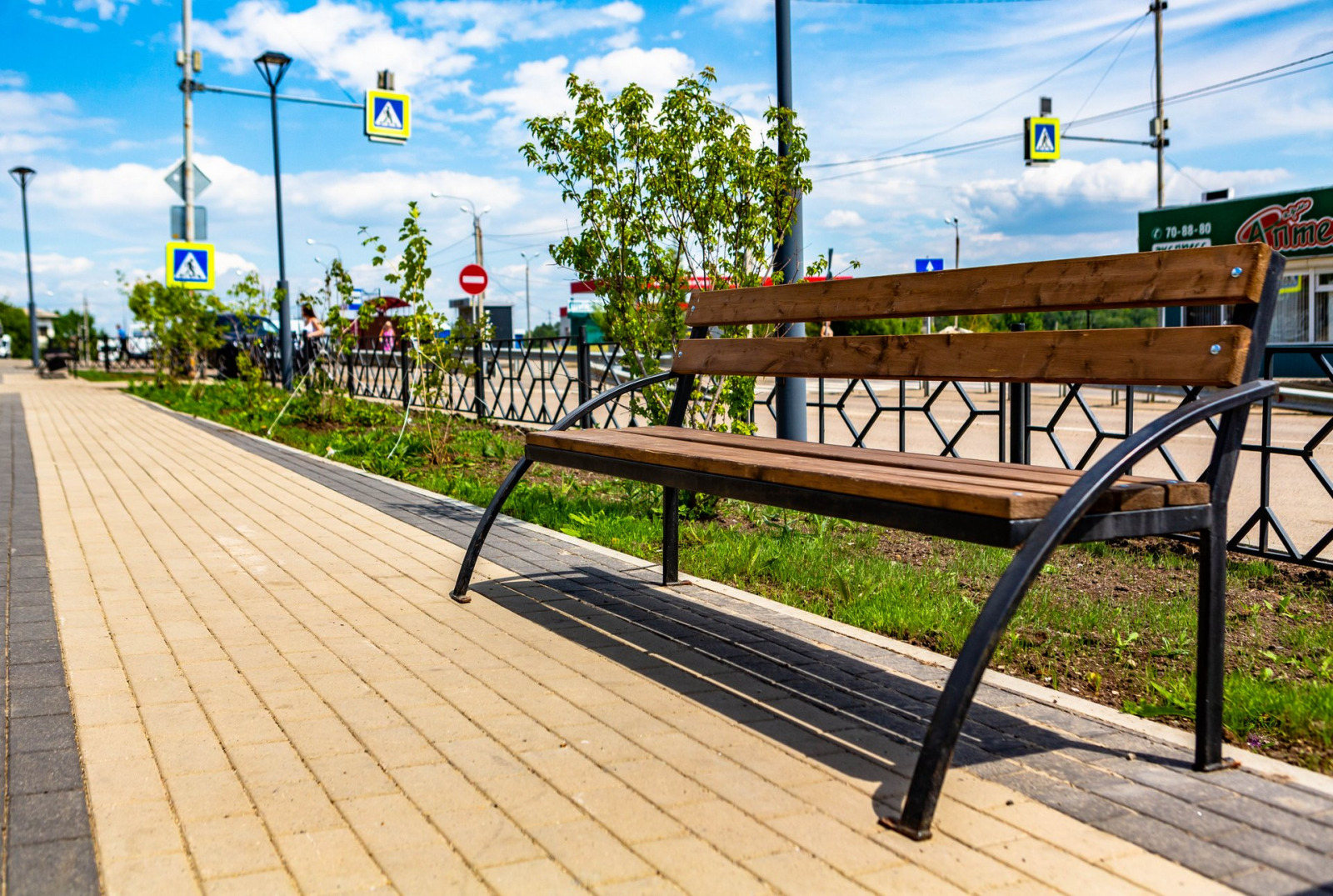Сквер в мкр. Топкинский, г. Иркутск, 2019 г.