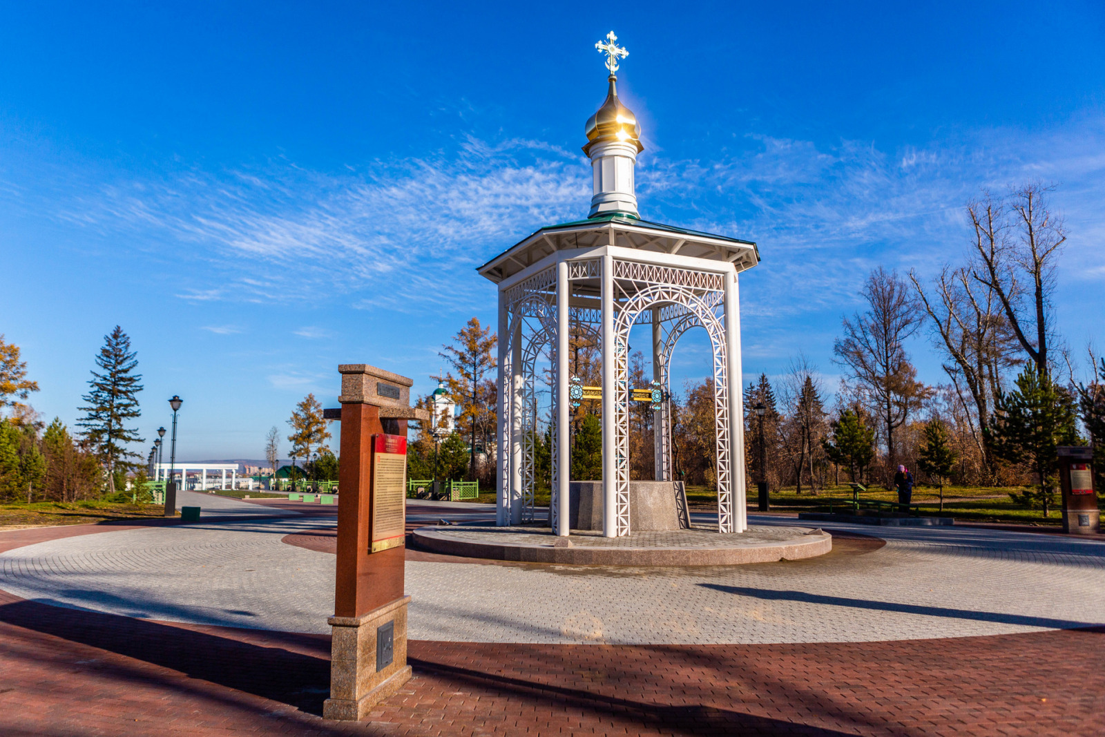 Иерусалимская гора, информационные стенды, г. Иркутск, 2019 г.