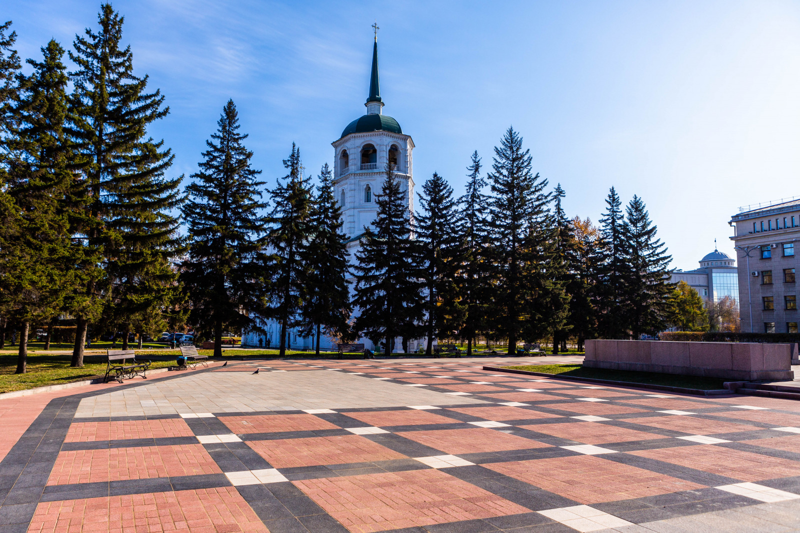 Мемориальный комплекс "Вечный огонь", г. Иркутск, 2019 г.