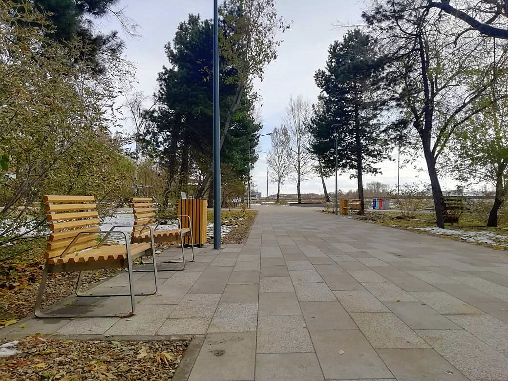 Бульвар Гагарина, г. Иркутск, 2020 г.