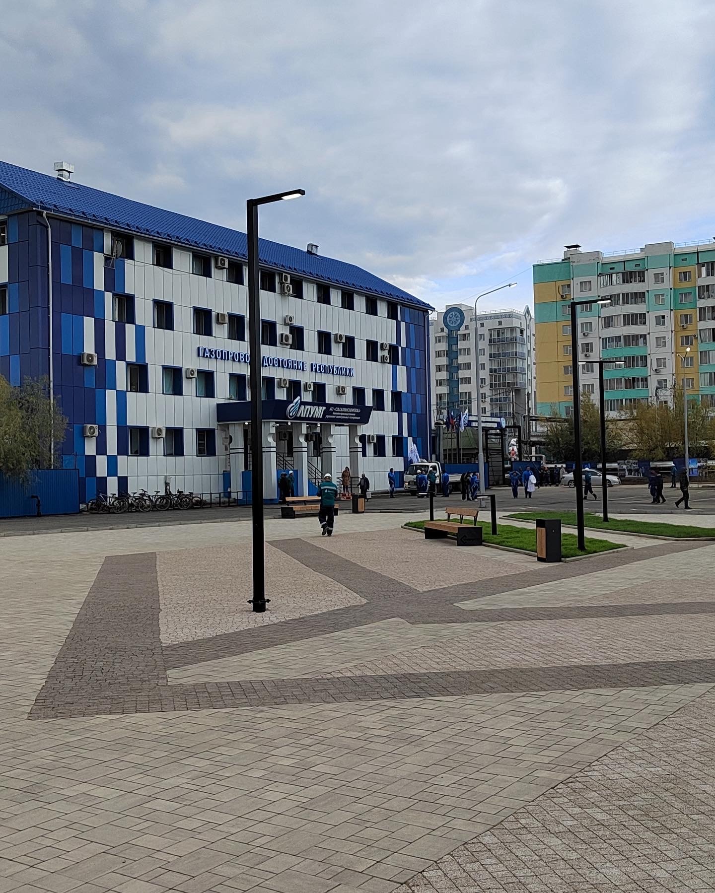 Сквер газовиков, г. Якутск, 2023