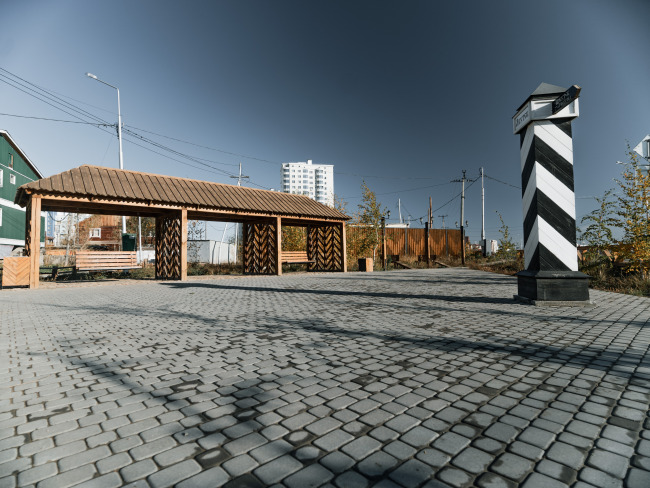 Сквер Ямщиков, Республика Саха, г. Якутск, 2020 г. г. Якутск, 2020 год 
