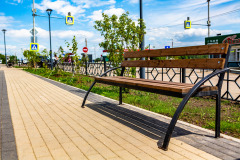 Сквер в мкр. Топкинский, г. Иркутск, 2019 г.