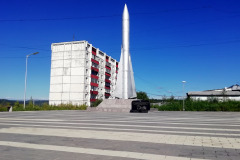 Зона центральной лестницы мкрн. Зеленый, г. Иркутск, 2019 г.
