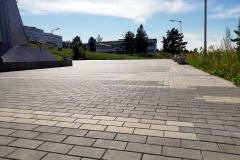 Зона центральной лестницы мкрн. Зеленый, г. Иркутск, 2019 г.