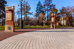 Иерусалимская гора, информационные стенды, г. Иркутск, 2019 г.