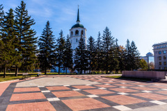 Мемориальный комплекс "Вечный огонь", г. Иркутск, 2019 г.
