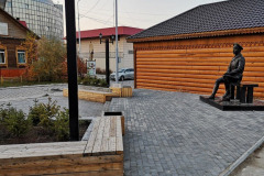 Сквер им. Степана Аржакова, Республика Саха, г. Якутск, 2019 г.
