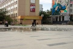 Театральная площадь, Забайкальский край, г. Чита, 2021г.