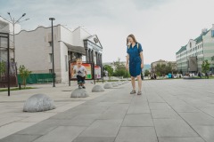 Театральная площадь, Забайкальский край, г. Чита, 2021г.