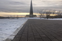 Стела "Иркутск-город трудовой доблести", Иркутск, 2022 г.