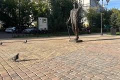 Сквер имени А.П. Чехова, г. Иркутск, 2021 г.