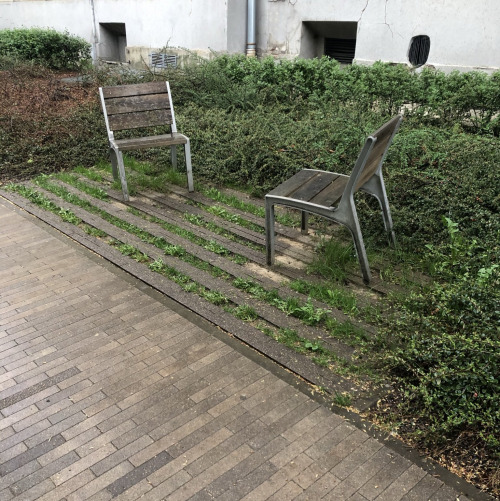 Классные лавки и мощение под ними