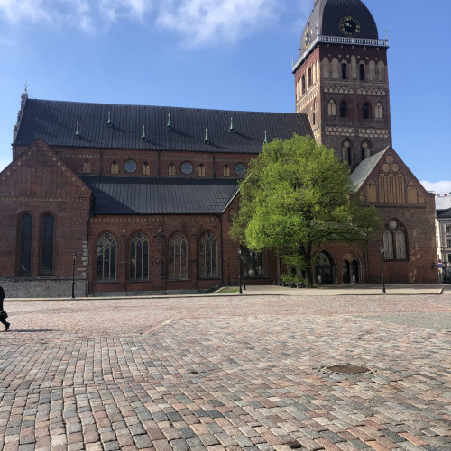 Когда цвет мощения дружит с архитектурой