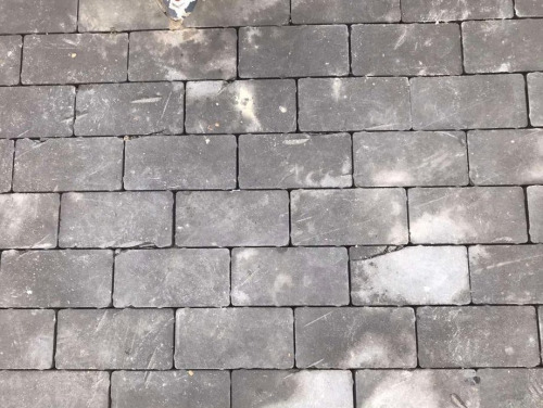 Некачественная вибропрессованная плитка