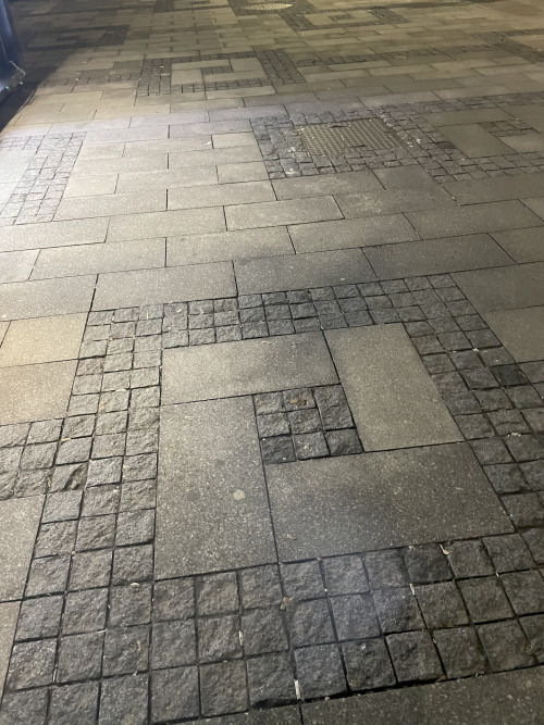Применение мелкоштучной брусчатки